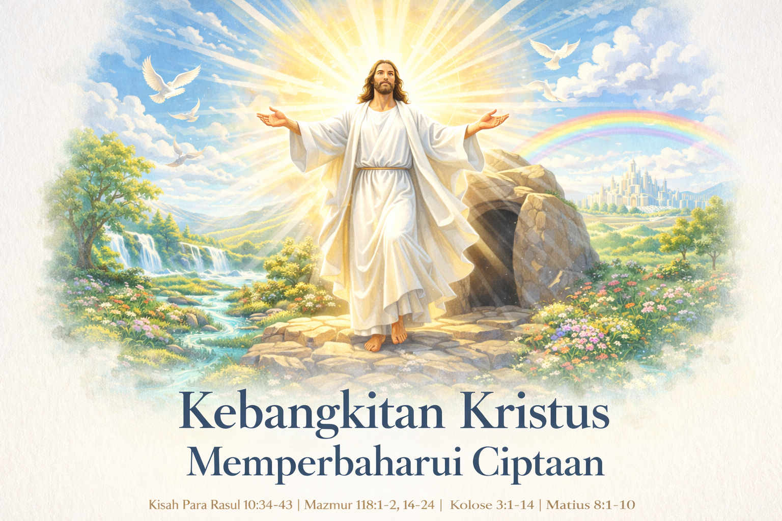 Kebangkitan Kristus, Memperbaharui Ciptaan