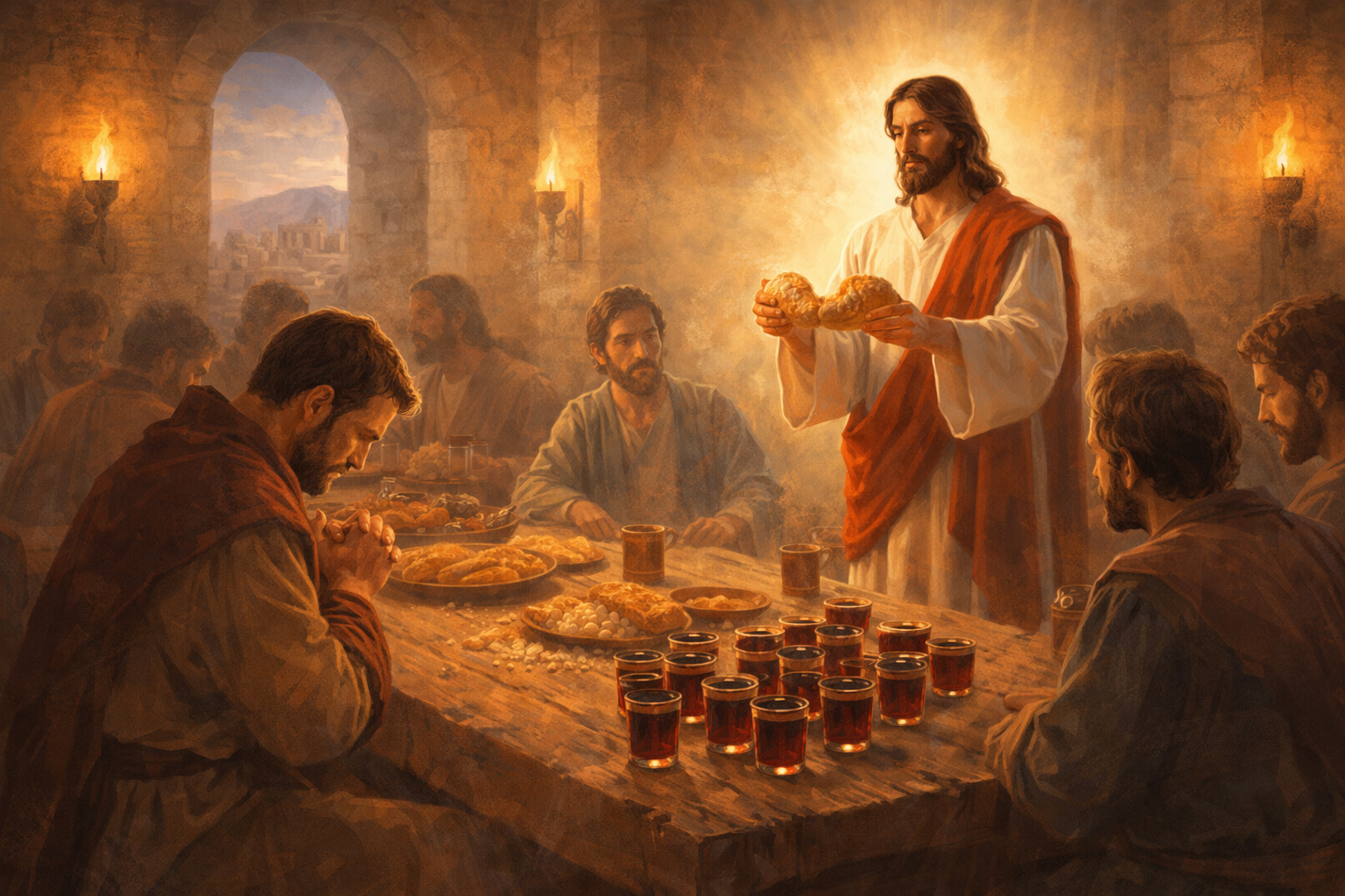 Menata Hati Untuk Perjamuan Suci