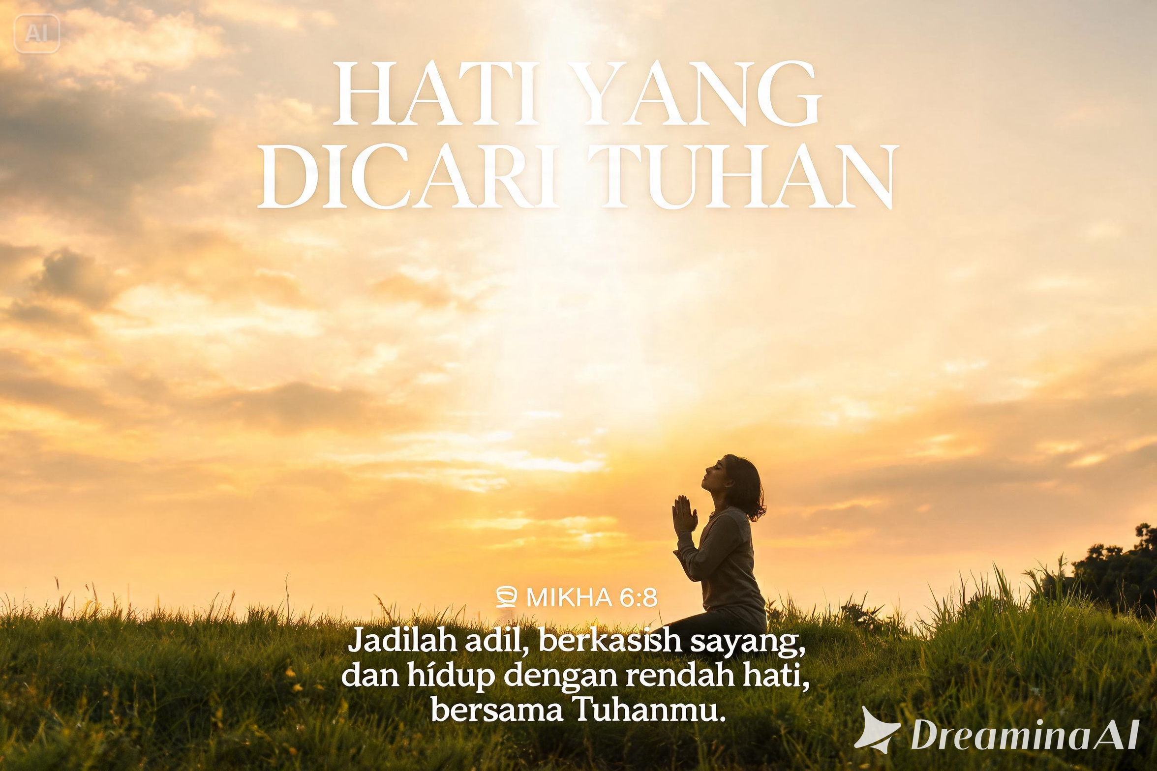 “HATI YANG DICARI TUHAN”