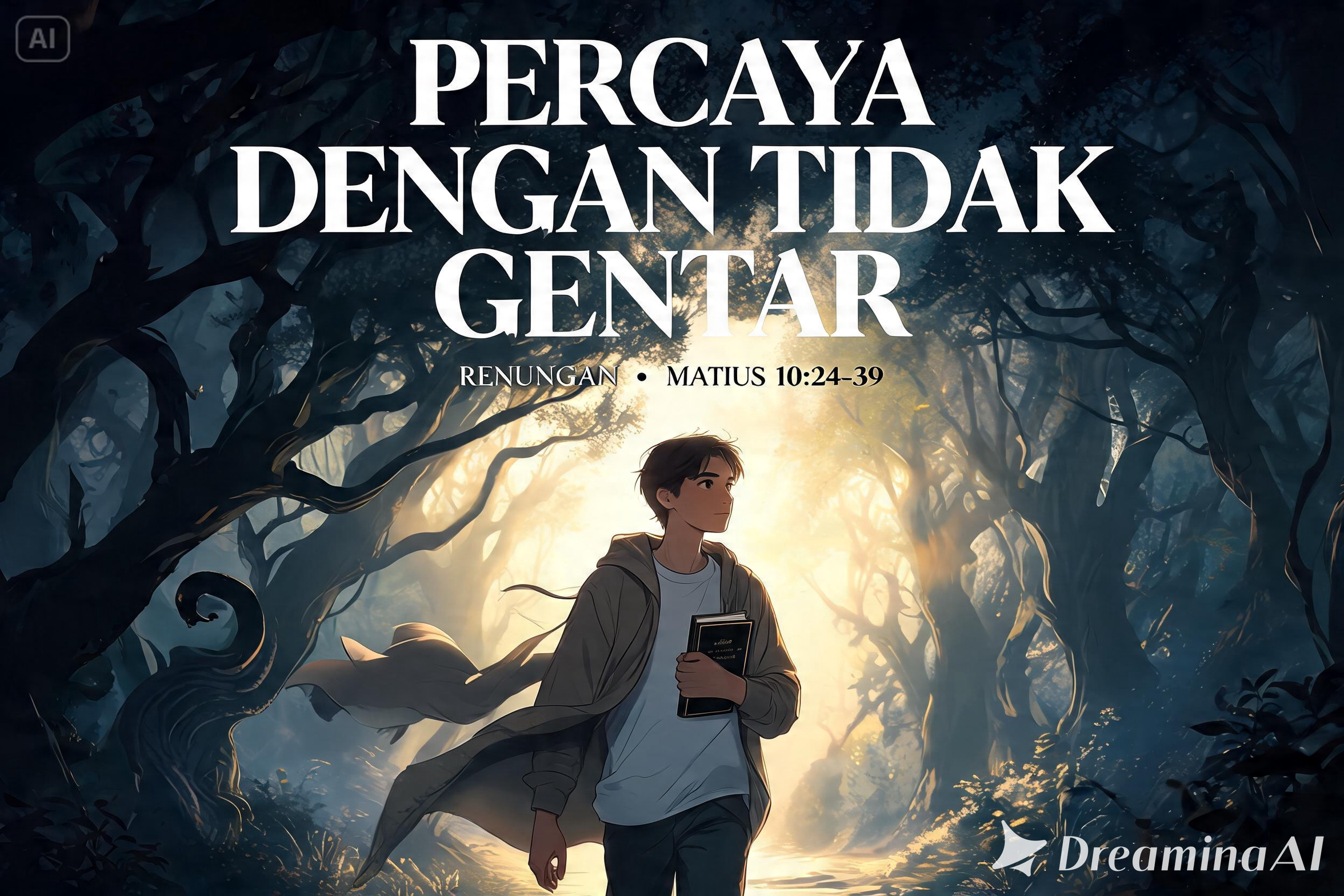 Percaya Dengan Tidak Gentar